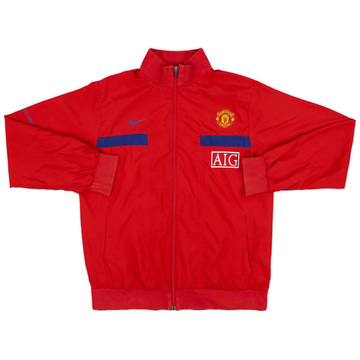2009-10 Manchester United Nike Veste de survêtement - 8/10 - (XL.Boys)