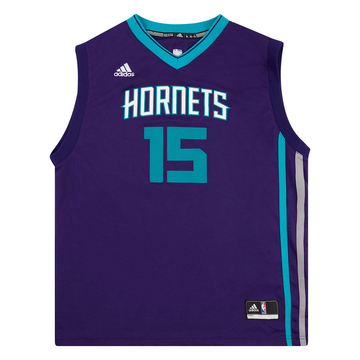 2014-17 Charlotte Hornets Walker #15 adidas Maillot (Extérieur) Y