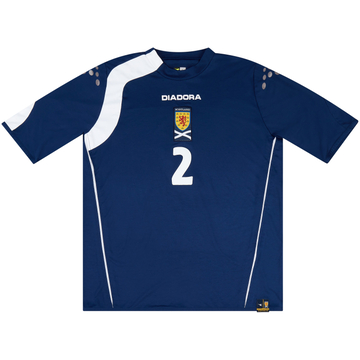 2005-06 Scotland Maillot de match domicile signé #2