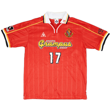 Maillot domicile 2000 Nagoya Grampus Eight de match #17 (Miyahara)