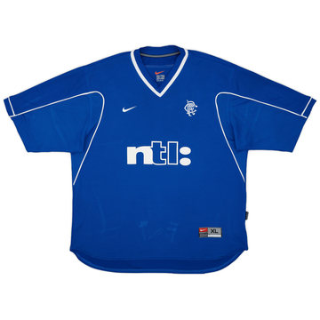 1999-01 Rangers Maillot Domicile - 7/10 - (XL)