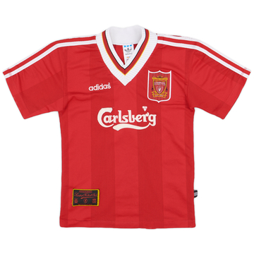 1995-96 Liverpool Maillot domicile - 6/10 - (XS.Garçon)