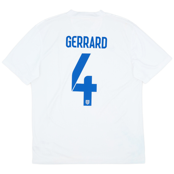 2014-15 England 'Brazil' Maillot domicile Gerrard #4 - 7/10 - (L)