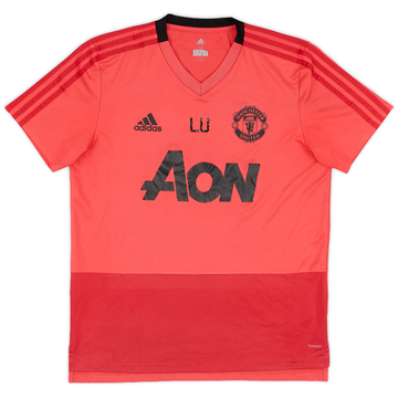 2018-19 Manchester United Maillot d'entraînement édition pour le personnel LU - 7/10 - (M)