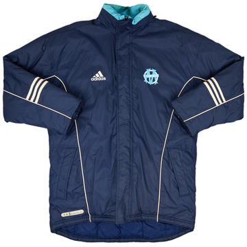 2000-01 Olympique Marseille adidas Parka de banc matelassée - 8/10 - (L)