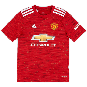 2020-21 Manchester United Maillot Domicile - 8/10 - (M.Boys)