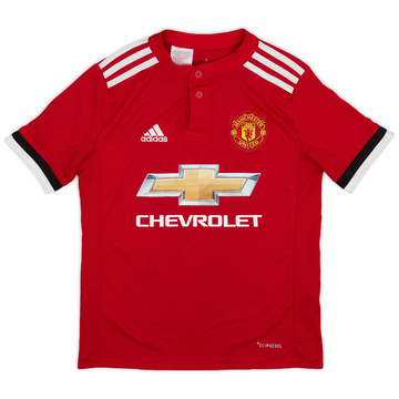 2017-18 Manchester United Maillot domicile - 7/10 - (S.Boys)