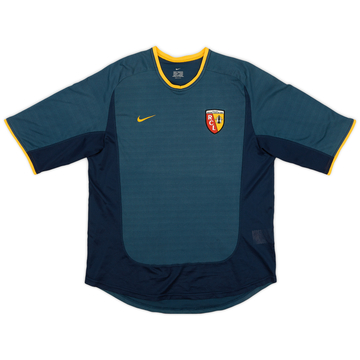Maillot extérieur Lens 2001-02 version joueur - 8/10 - (L)