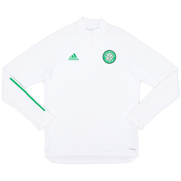 2020-21 Celtic adidas Haut d'entraînement 1/4 zip - 9/10 - (M)