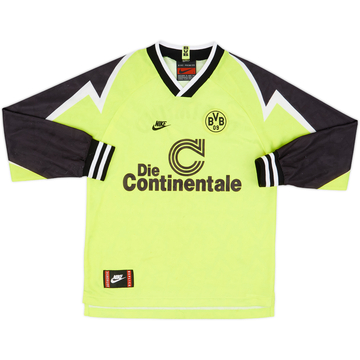1995-96 Borussia Dortmund Maillot domicile ML - 9/10 - (L.Boys)