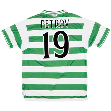 Maillot domicile Celtic 1999-01 Petrov #19 - 6/10 - (XL)