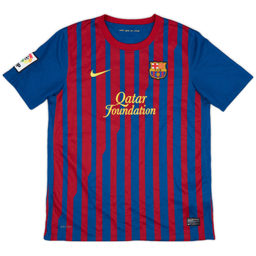 2011-12 Maillot domicile Barcelona - 8/10 - (XL.Boys)