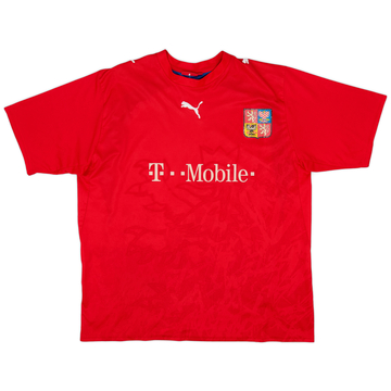 Maillot Domicile Basique Czech Republic 2006-08 - 5/10 - (XL)