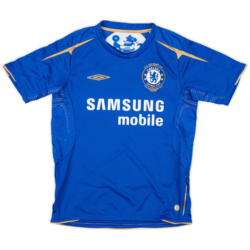 2005-06 Chelsea Maillot domicile centenaire - 10/10 - (S.Boys)