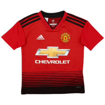 Maillot domicile Manchester United 2018-19 - 8/10 - (7-8 ans)