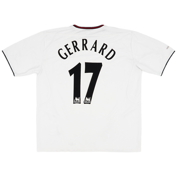2003-04 Liverpool Maillot extérieur Gerrard #17 - 7/10 - (XL)