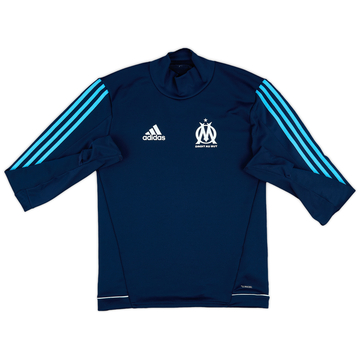2017-18 Olympique Marseille adidas Haut d'entraînement - 9/10 - (S)