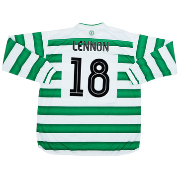 2003-04 Celtic Maillot domicile ML Lennon #18 - 9/10 - (XXL)