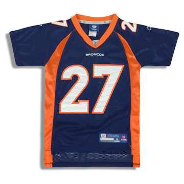 2009-11 Denver Broncos Moreno #27 Reebok Maillot On Field (Domicile) Y