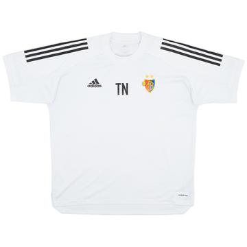 2020-21 FC Basel Modèle Staff adidas Maillot d'entraînement 'TN' 9/10 (L)