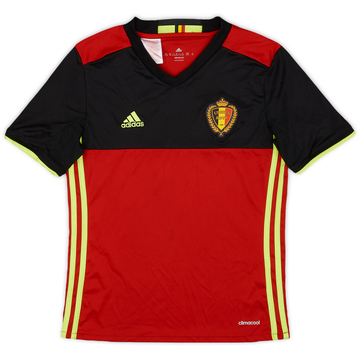 Maillot domicile Belgique 2016-17 - 8/10 - (M. Garçon)