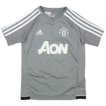 2017-18 Manchester United adidas Maillot d'entraînement 9/10 (7-8 ans)