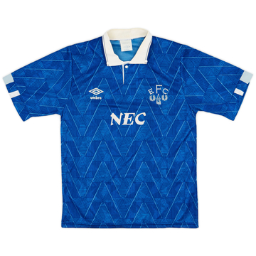 1991-93 Everton Maillot domicile - 8/10 - (S)