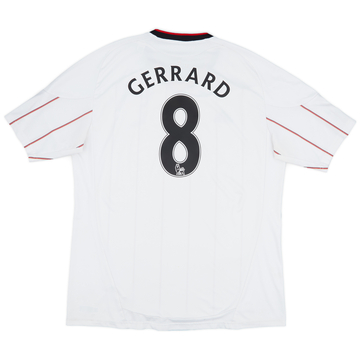 2010-11 Liverpool Maillot extérieur Gerrard #8 - 6/10 - (XL)