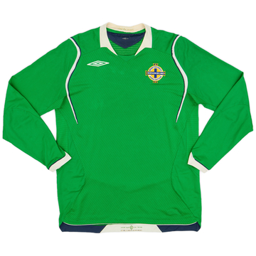 2008-10 Irlande du Nord Maillot Domicile ML - 7/10 - (M)