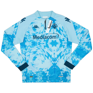 2023-24 Fiorentina Kappa Haut 1/4 zip d'avant-match
