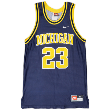 1994-98 Michigan Wolverines Taylor #23 Nike Maillot extérieur - 9/10 - (S)