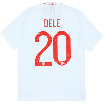 2018-19 England Maillot domicile authentique Dele #20 - 7/10 - (M)
