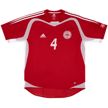 2004-05 Danemark Maillot Domicile de Match #4