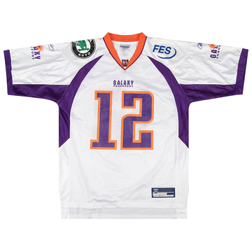 2005-06 Frankfurt Galaxy #12 Reebok Maillot extérieur L