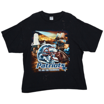 2000s New England Patriots T-shirt graphique - 6/10 - (XL)