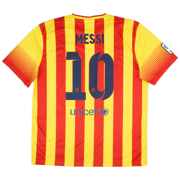 2013-15 Barcelona Maillot extérieur Messi #10 (XL)