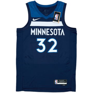 2017-24 Minnesota Timberwolves Towns #32 Nike Swingman Maillot extérieur (M)