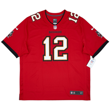 2020-22 Tampa Bay Buccaneers Brady #12 Nike Maillot Game Home (XXL)