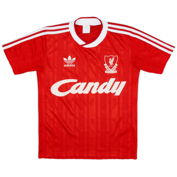 1988-89 Maillot Domicile Liverpool - 9/10 - (S)