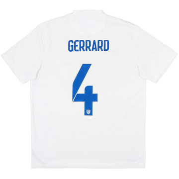 2014-15 England Maillot domicile Gerrard #4 - 7/10 - (L)