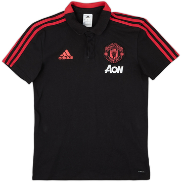 2018-19 Manchester United adidas Polo - 9/10 - Femme S
