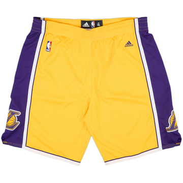2010-14 LA Lakers adidas Swingman Shorts domicile - 9/10 - (XL)
