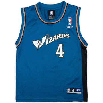 2004-06 Washington Wizards Jamison #4 Reebok Maillot extérieur - 6/10 - (M.Boys)