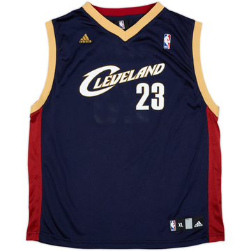 2006-10 Cleveland Cavaliers James #23 adidas Maillot alternatif - 9/10 - (XL.Boys)