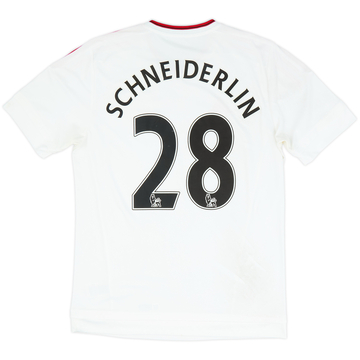 2015-16 Manchester United Maillot extérieur Schneiderlin #28 - 5/10 - (M)