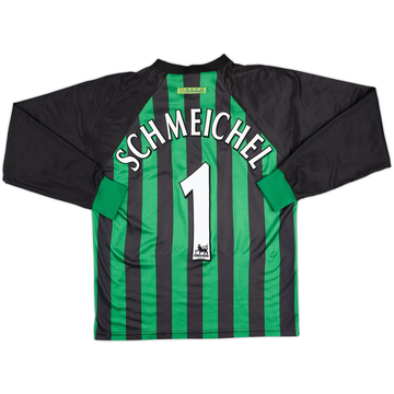 1997-98 Manchester United Maillot GK Schmeichel #1 - 9/10 - (Y)