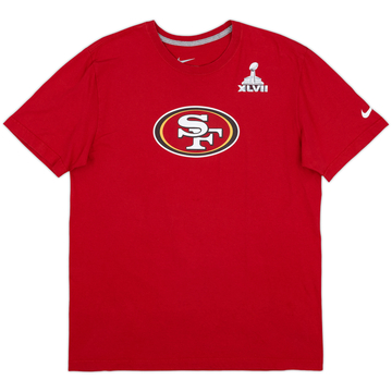 2013 San Francisco 49ers Kaepernick #7 Nike T-shirt - 9/10 - (L)