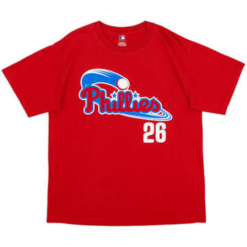 2009 Philadelphia Phillies Utley #26 MLB T-shirt - 7/10 - (M)