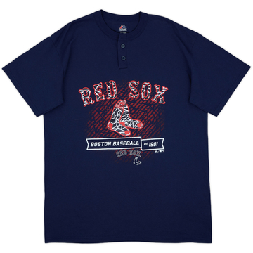 2014 Boston Red Sox Majestic T-shirt graphique - 9/10 - (XL)