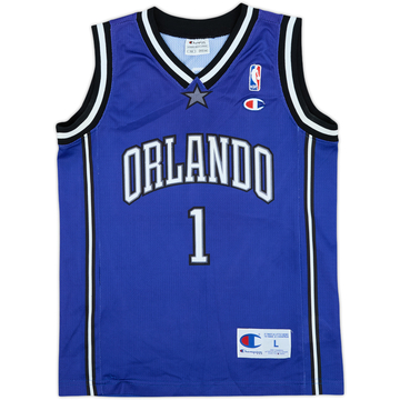 2003-04 Orlando Magic McGrady #1 Champion Maillot extérieur - 9/10 - (L.Boys)